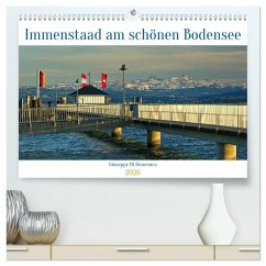Cover Immenstaad am schönen Bodensee (hochwertiger Premium Wandkalender 2026 DIN A2 quer), Kunstdruck in Hochglanz