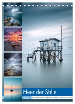 Meer der Stille (Tischkalender 2026 DIN A5 hoch), CALVENDO Monatskalender