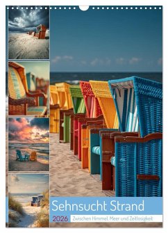 Sehnsucht Strand (Wandkalender 2026 DIN A3 hoch), CALVENDO Monatskalender Sehnsucht Strand (Wandkalender 2026 DIN A3 hoch), CALVENDO Monatskalender