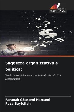 Cover Saggezza organizzativa e politica: