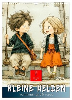 Kleine Helden kommen groß raus (Wandkalender 2026 DIN A3 hoch), CALVENDO Monatskalender