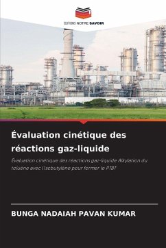 Cover Évaluation cinétique des réactions gaz-liquide