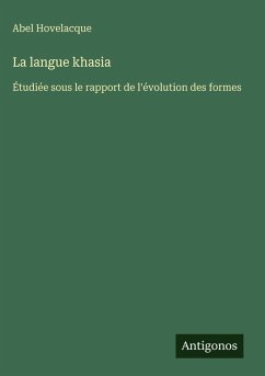 Cover La langue khasia