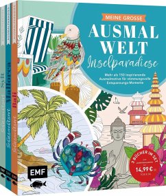 Cover Meine große Ausmalwelt - Inselparadiese