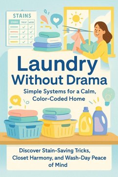 Cover Laundry Without Drama: Simple Systems for a Calm, Color-Coded Home (eBook, ePUB)