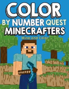 Color by Number Quest for Minecrafters - Mulle, Mark Color by Number Quest for Minecrafters - Mulle, Mark