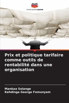 Cover Prix et politique tarifaire comme outils de rentabilité dans une organisation