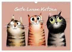 Cover Gute Laune Katzen (Wandkalender 2026 DIN A3 quer), CALVENDO Monatskalender