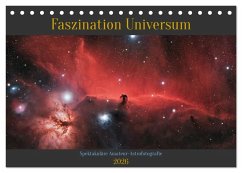 Cover Faszination Universum (Tischkalender 2026 DIN A5 quer), CALVENDO Monatskalender