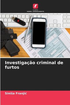 Cover Investigação criminal de furtos