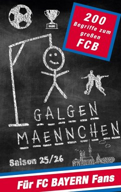 Cover Galgenmännchen für FC Bayern Fans - Das Partyspiel für zuhause oder unterwegs
