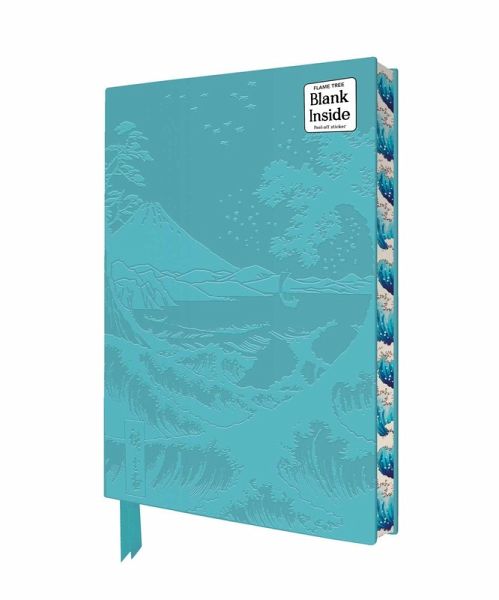 Utagawa Hiroshige: Sea at Satta Artisan Art Blank Notebook (Flame Tree Journals)