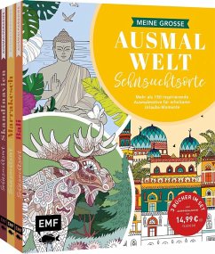 Cover Meine große Ausmalwelt - Sehnsuchtsorte