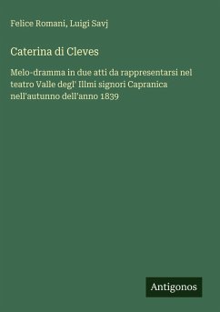 Cover Caterina di Cleves