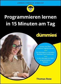 Cover Programmieren lernen in 15 Minuten am Tag für Dummies