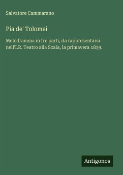Cover Pia de' Tolomei