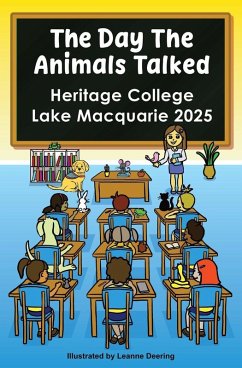Cover The day the animals talked, Heritage College, Lake Macquarie, 2025