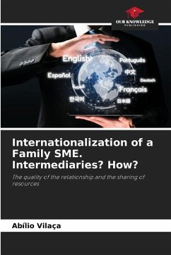 Cover Internationalization of a Family SME. Intermediaries? How?