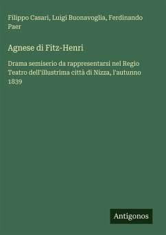 Cover Agnese di Fitz-Henri