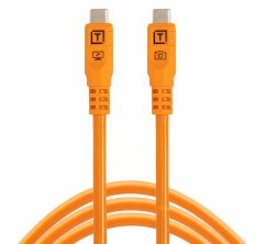 Cover Tether Tools TetherPro USB-C Optima 10G gerade orange 1,8m