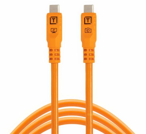 Tether Tools TetherPro USB-C Optima 10G gerade orange 1,8m Tether Tools TetherPro USB-C Optima 10G gerade orange 1,8m
