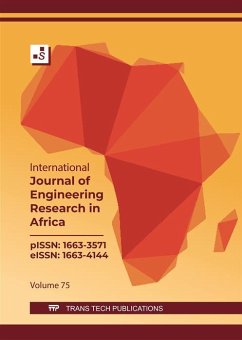 Cover International Journal of Engineering Research in Africa Vol. 75 (eBook, PDF)