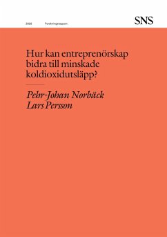Cover Hur kan entreprenörskap bidra till minskade koldioxidutsläpp? (eBook, ePUB)