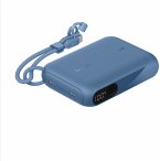 Belkin Powerbank mit Display 20W 10.000mAh USB-C blau BPB027hqBL