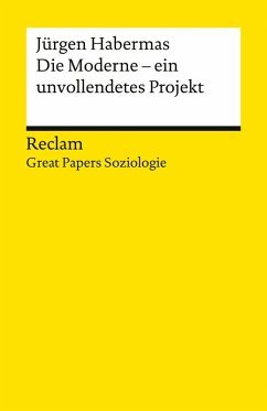 Cover Die Moderne - ein unvollendetes Projekt (eBook, ePUB)