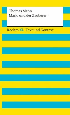 Cover Mario und der Zauberer. Textausgabe mit Kommentar und Materialien (eBook, ePUB)