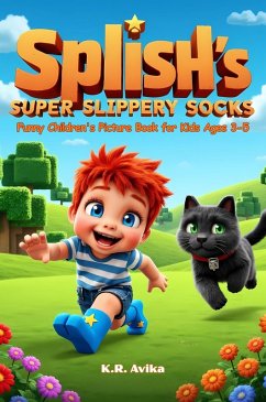 Cover Splish's Super Slippery Socks: Funny Children's Picture Book for Kids Ages 3-5 (Giggles All The Way) (eBook, ePUB)