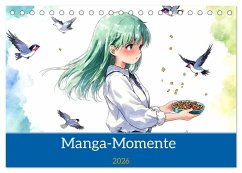 Manga-Momente (Tischkalender 2026 DIN A5 quer), CALVENDO Monatskalender Manga-Momente (Tischkalender 2026 DIN A5 quer), CALVENDO Monatskalender