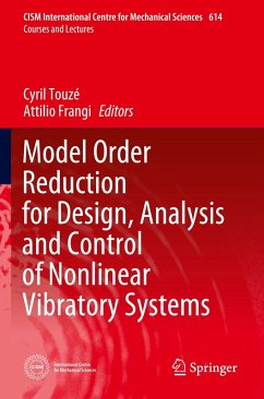 Cover Model Order Reduction for Design, Analysis and Control of Nonlinear Vibratory Systems