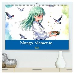Manga-Momente (hochwertiger Premium Wandkalender 2026 DIN A2 quer), Kunstdruck in Hochglanz Manga-Momente (hochwertiger Premium Wandkalender 2026 DIN A2 quer), Kunstdruck in Hochglanz