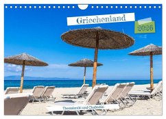 Cover Griechenland - Thessaloniki und Chalkidiki (Wandkalender 2026 DIN A4 quer), CALVENDO Monatskalender