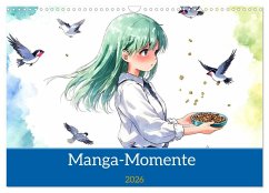 Manga-Momente (Wandkalender 2026 DIN A3 quer), CALVENDO Monatskalender