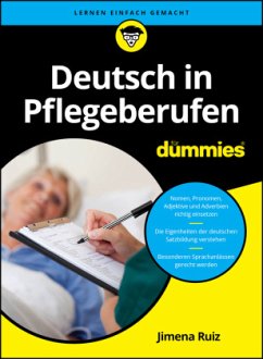 Cover Deutsch in Pflegeberufen für Dummies