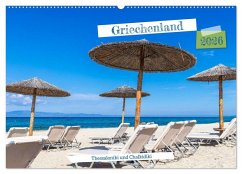 Cover Griechenland - Thessaloniki und Chalkidiki (Wandkalender 2026 DIN A2 quer), CALVENDO Monatskalender