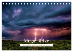 Cover Mega-Blitze (Tischkalender 2026 DIN A5 quer), CALVENDO Monatskalender