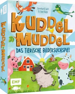 Cover Kartenspiel: Kuddelmuddel - Das tierische Bildersuchspiel ab 5 Jahren