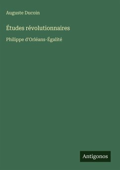 Cover Études révolutionnaires