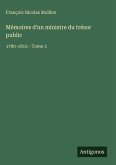 Mémoires d'un ministre du trésor public