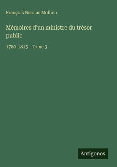 Cover Mémoires d'un ministre du trésor public