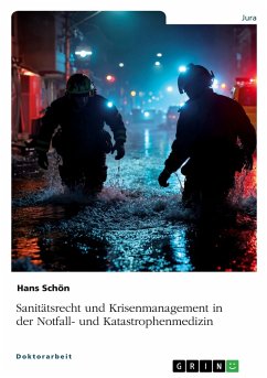 Cover Sanitätsrecht und Krisenmanagement in der Notfall- und Katastrophenmedizin