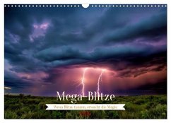 Cover Mega-Blitze (Wandkalender 2026 DIN A3 quer), CALVENDO Monatskalender