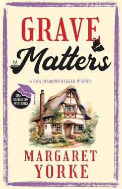 Cover GRAVE MATTERS a gripping English cozy murder mystery full of twists