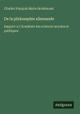 De la philosophie allemande