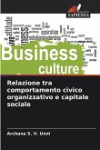 Relazione tra comportamento civico organizzativo e capitale sociale