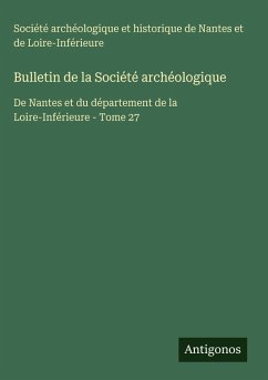 Cover Bulletin de la Société archéologique
