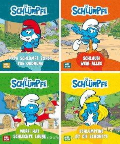 Cover Nelson Mini-Bücher: Nelson Mini-Bücher: Schlümpfe 1-4